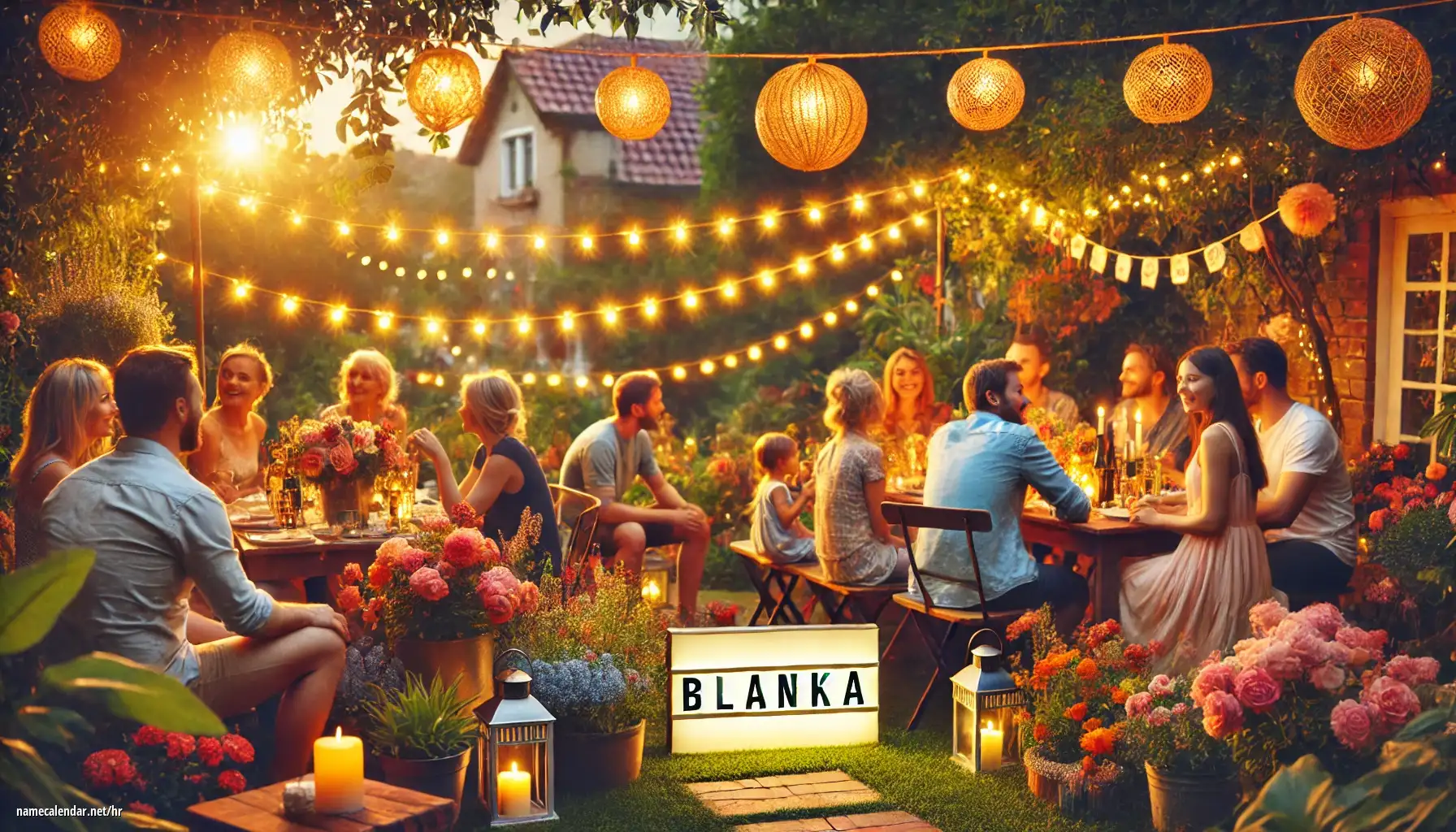 Proslava imendana i imendana - Blanka