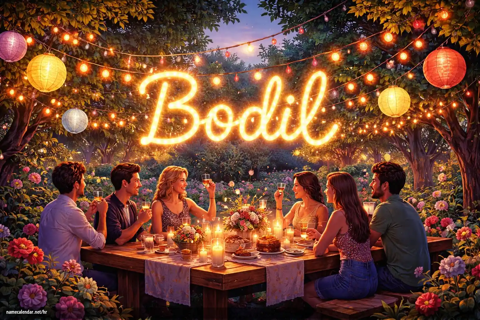 Proslava imendana i imendana - Bodil