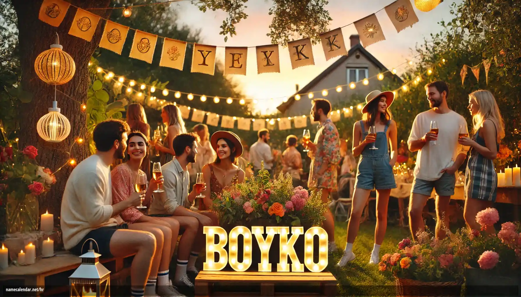 Proslava imendana i imendana - Boyko