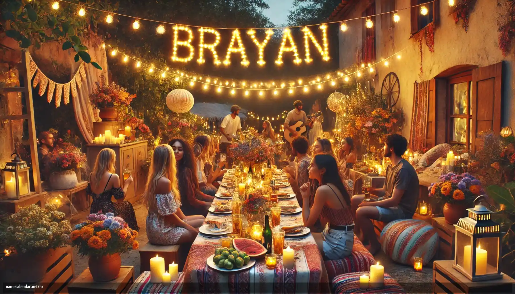 Proslava imendana i imendana - Brayan