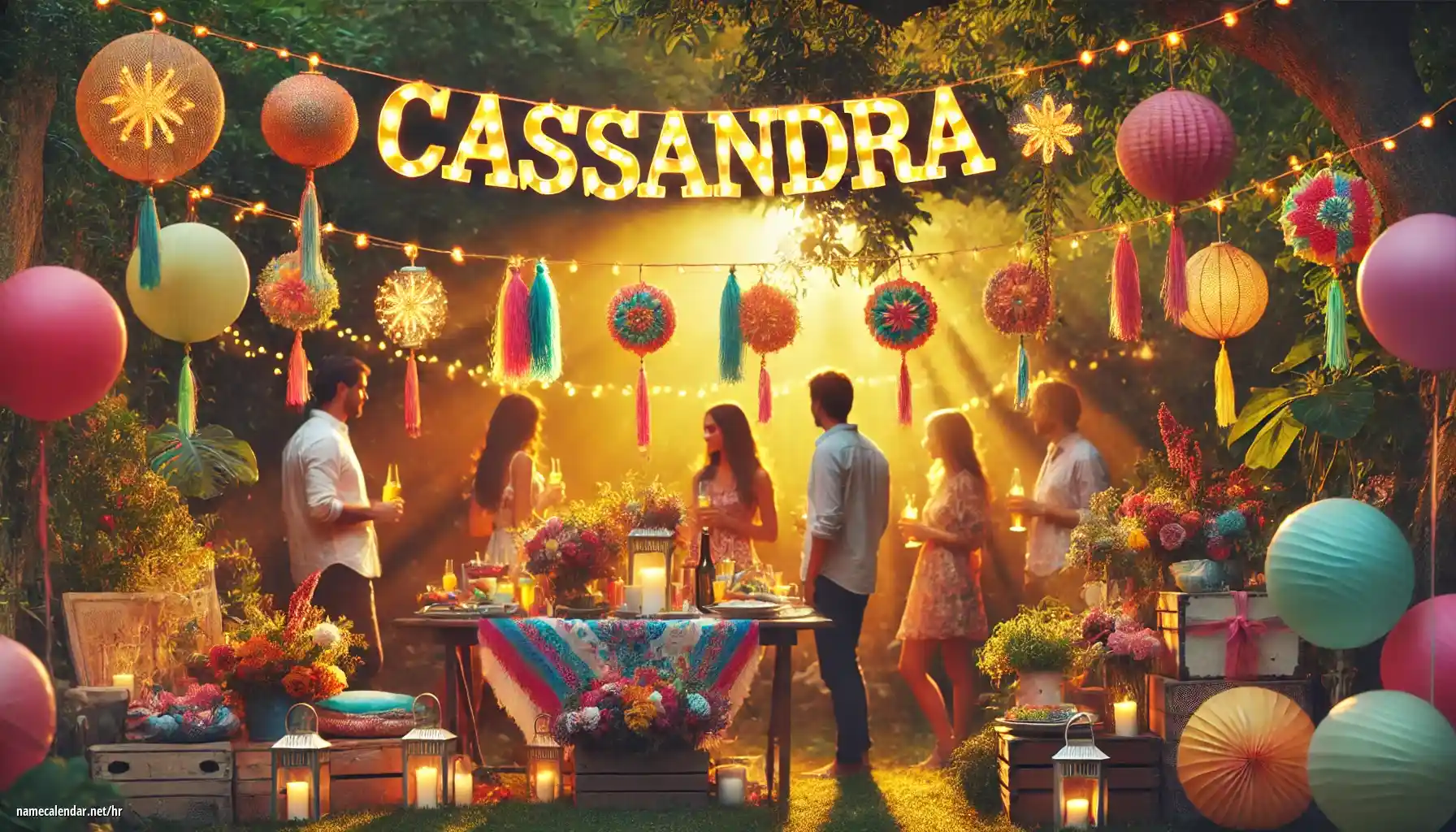 Proslava imendana i imendana - Cassandra