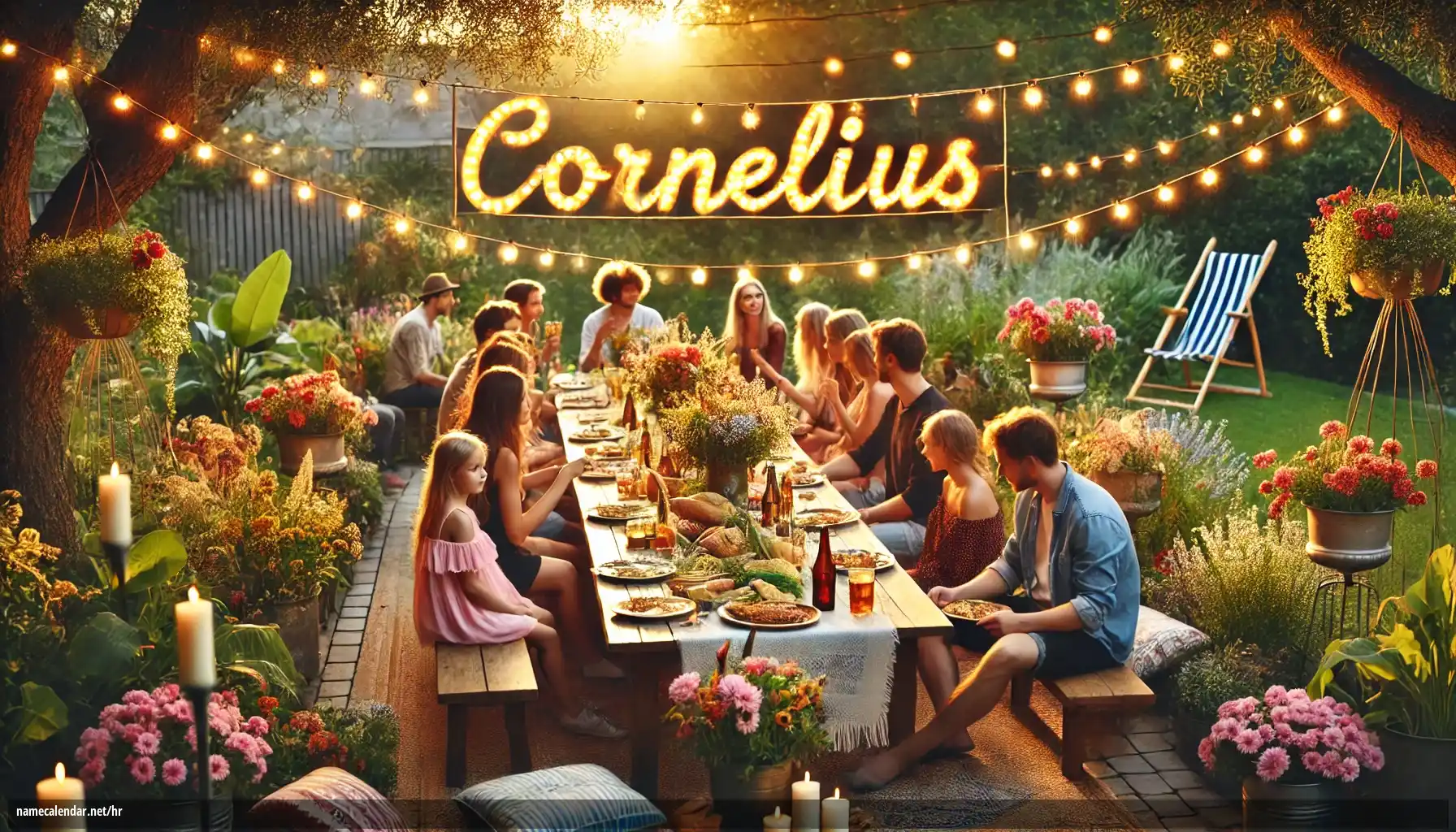 Proslava imendana i imendana - Cornelius