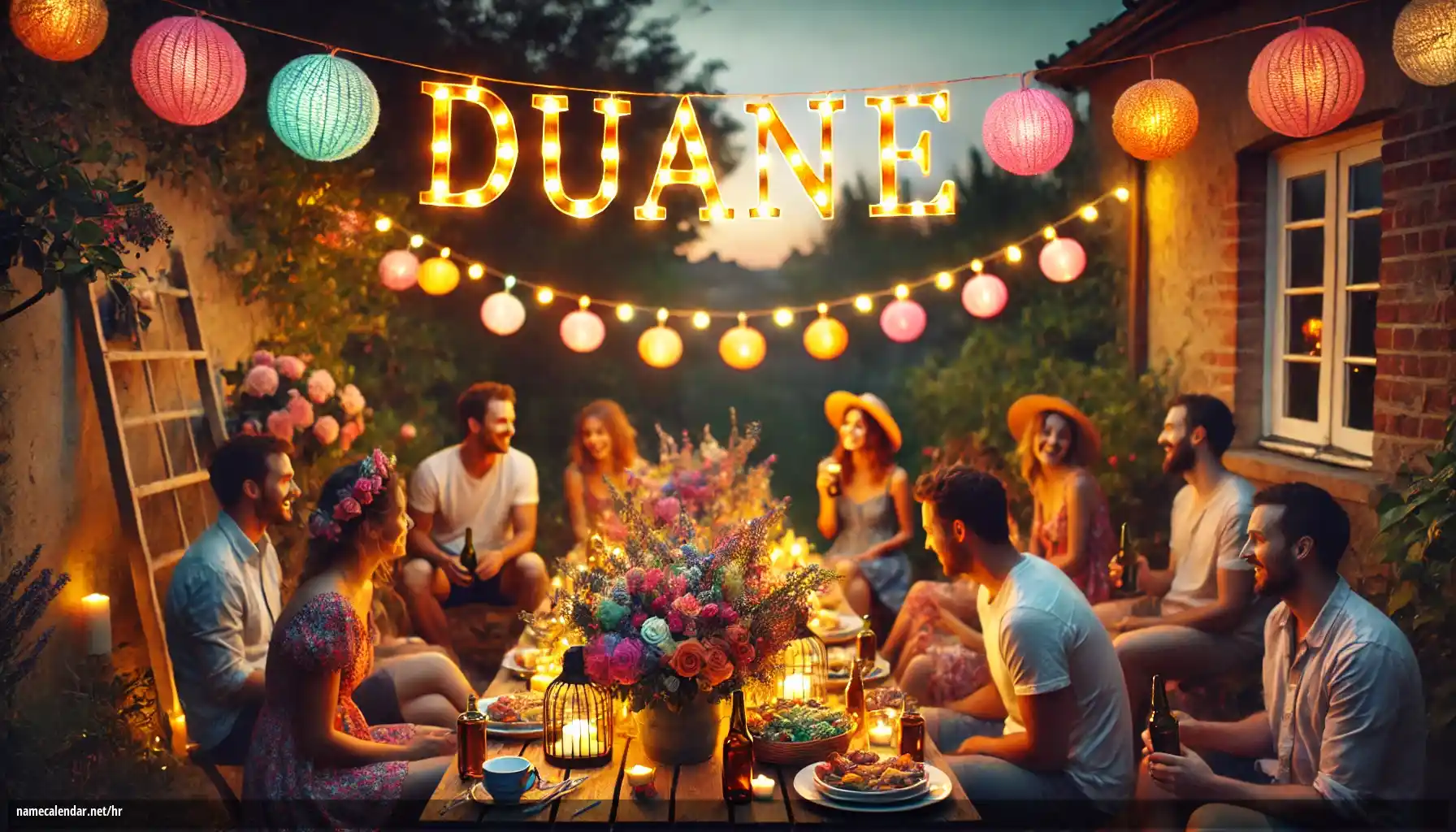 Proslava imendana i imendana - Duane