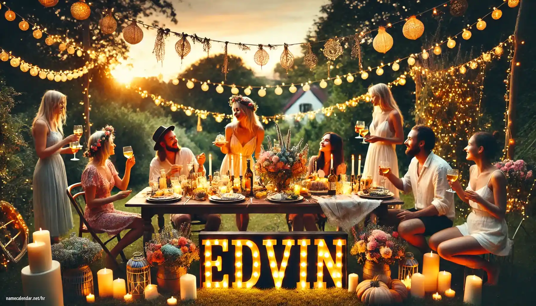 Proslava imendana i imendana - Edvin