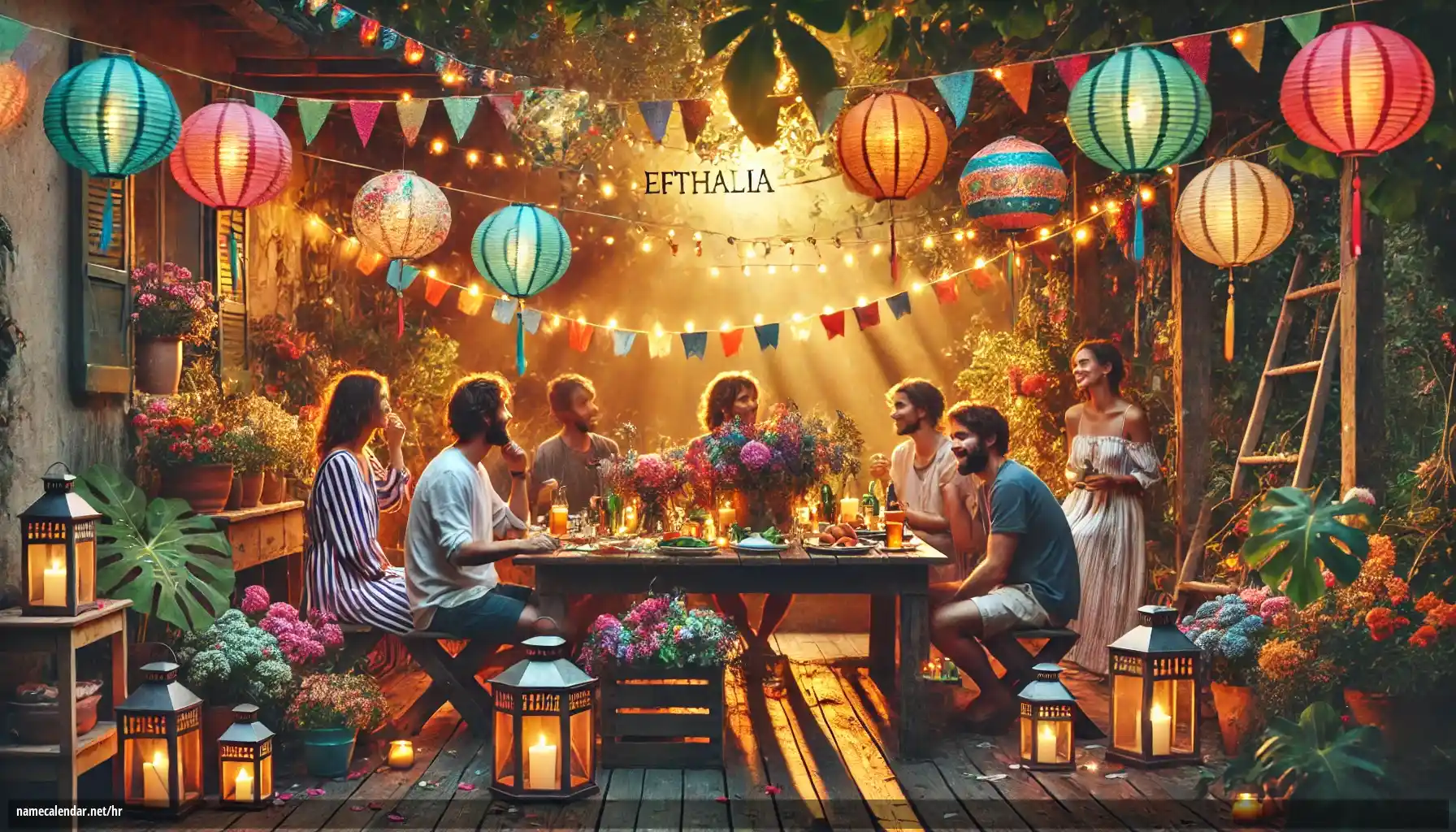 Proslava imendana i imendana - Efthalia