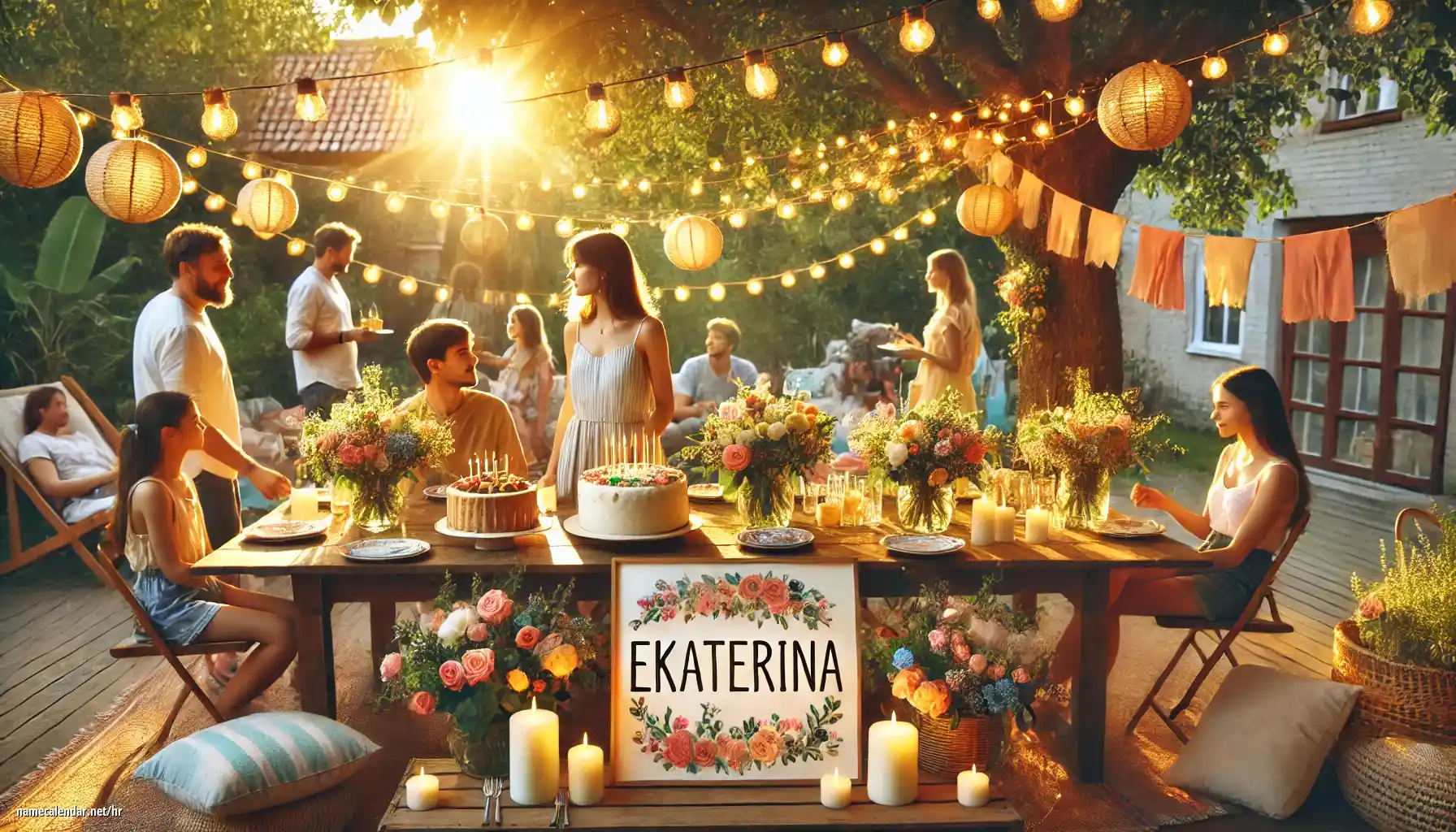 Proslava imendana i imendana - Ekaterina