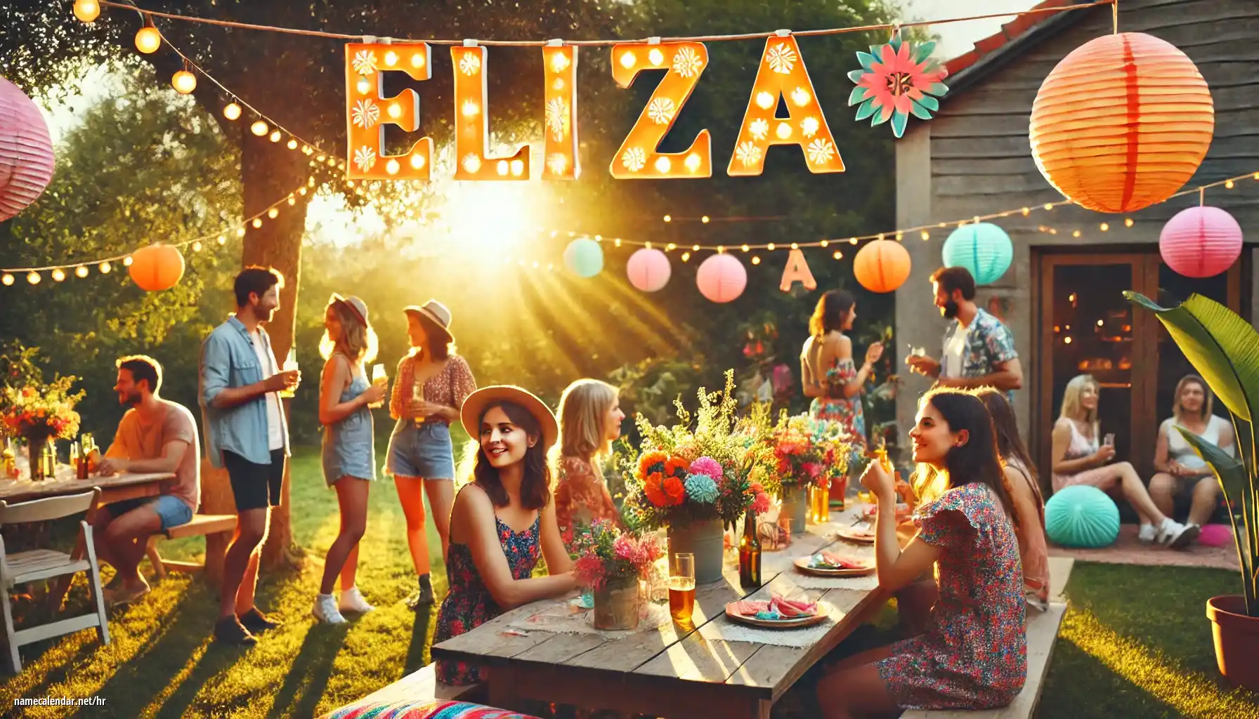 Proslava imendana i imendana - Eliza