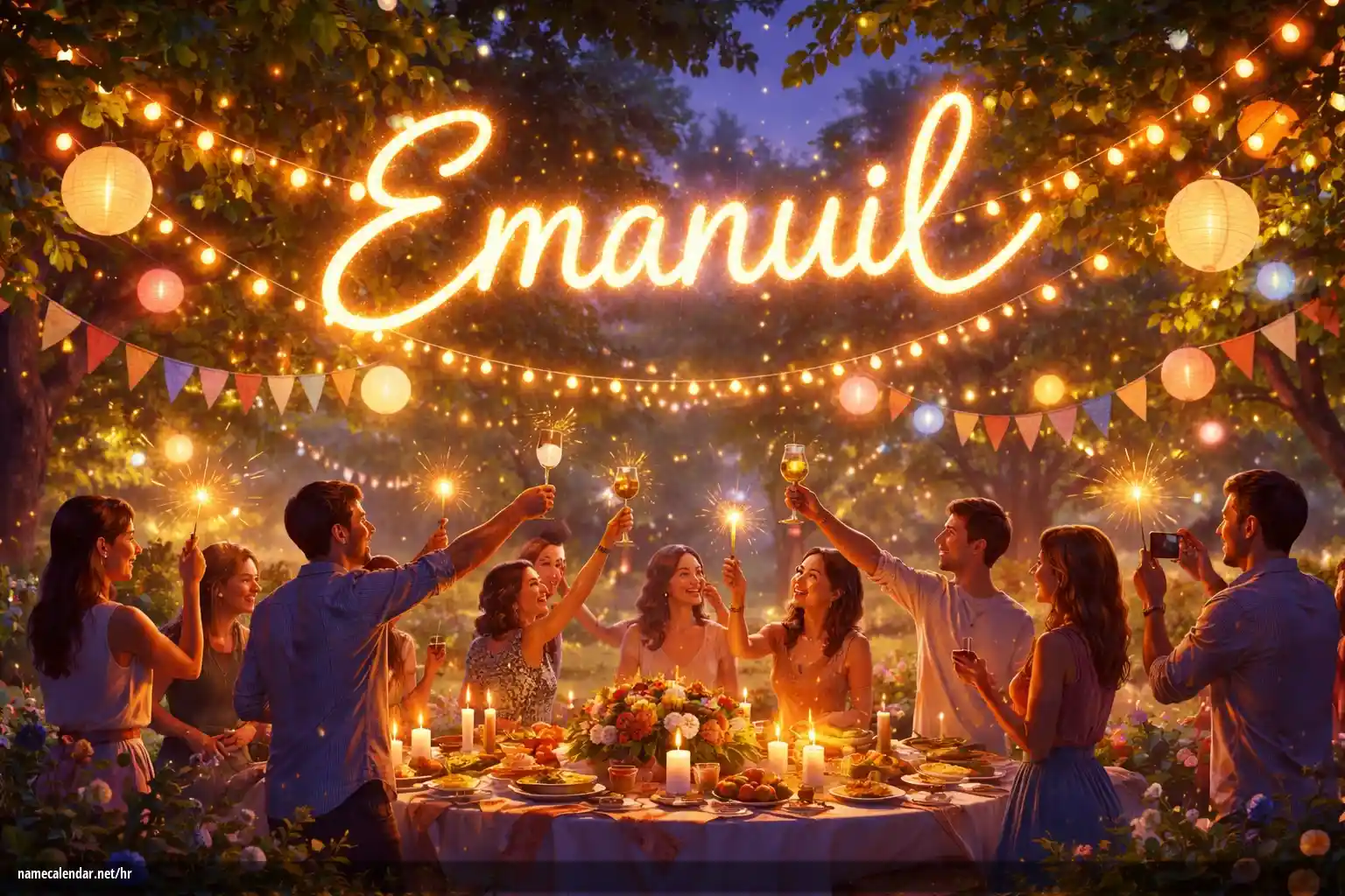 Proslava imendana i imendana - Emanuil