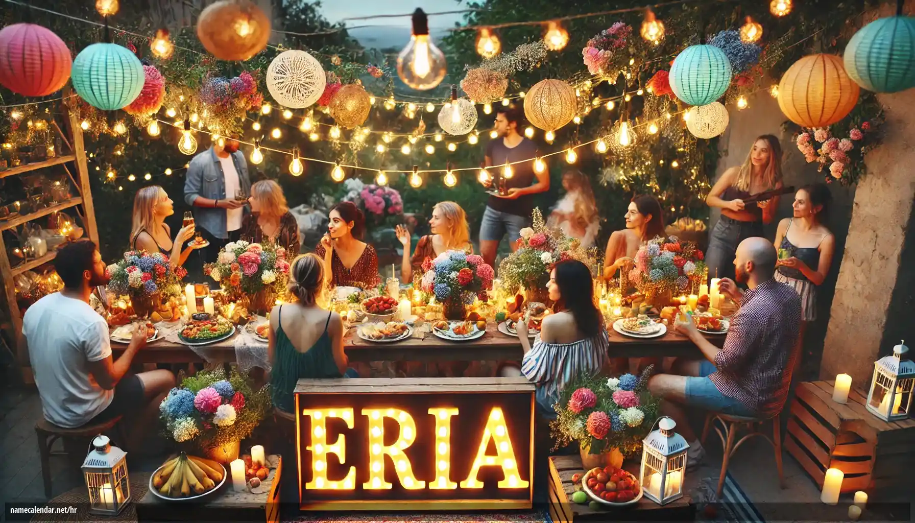 Proslava imendana i imendana - Eria