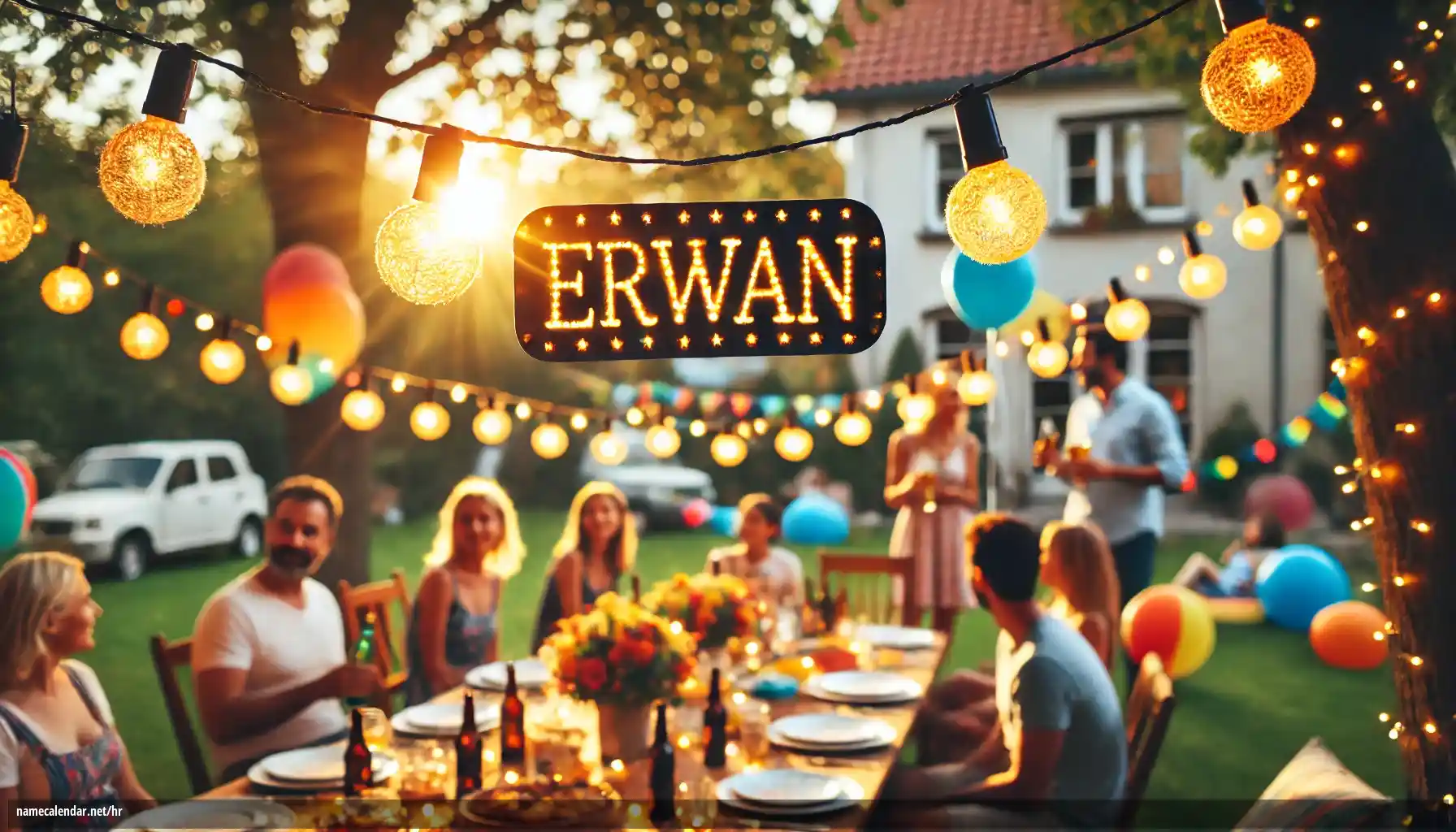 Proslava imendana i imendana - Erwan