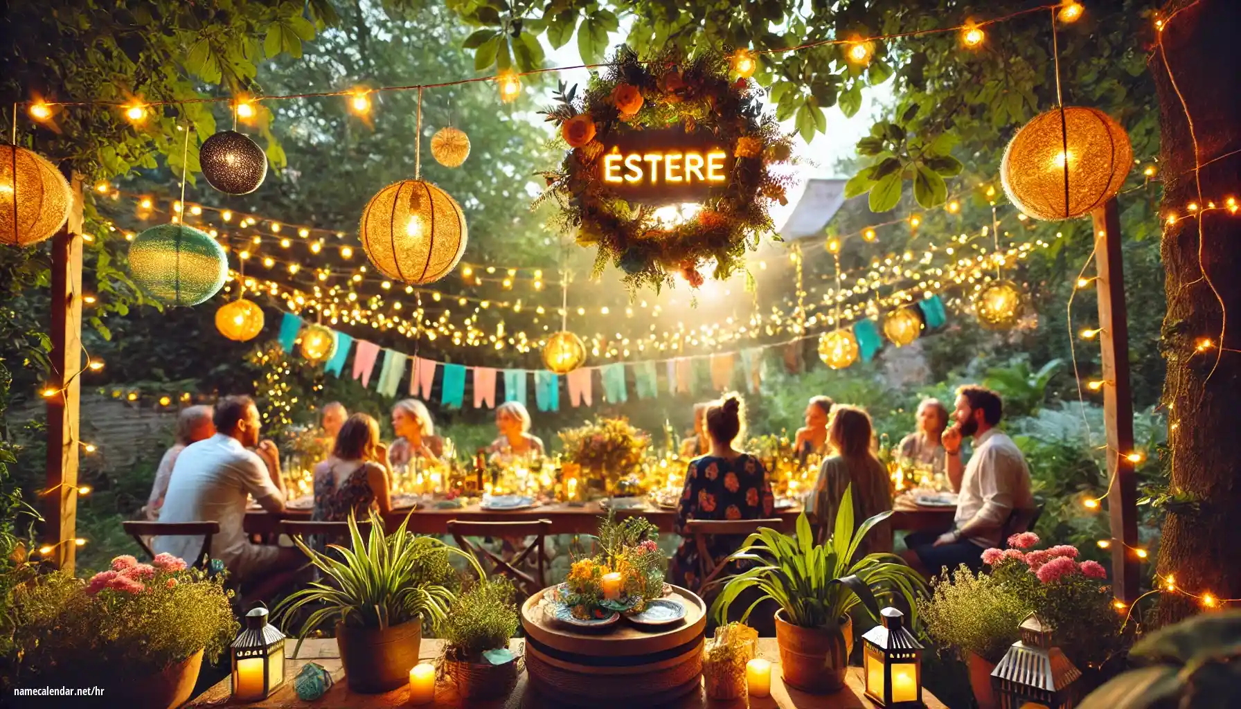 Proslava imendana i imendana - Estere