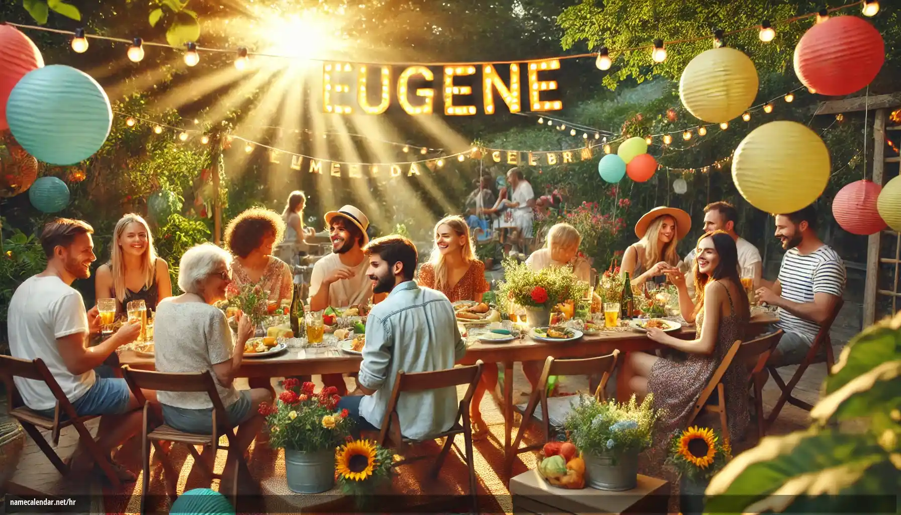 Proslava imendana i imendana - Eugène