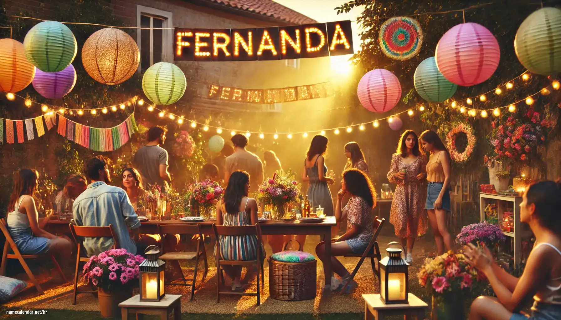 Proslava imendana i imendana - Fernanda