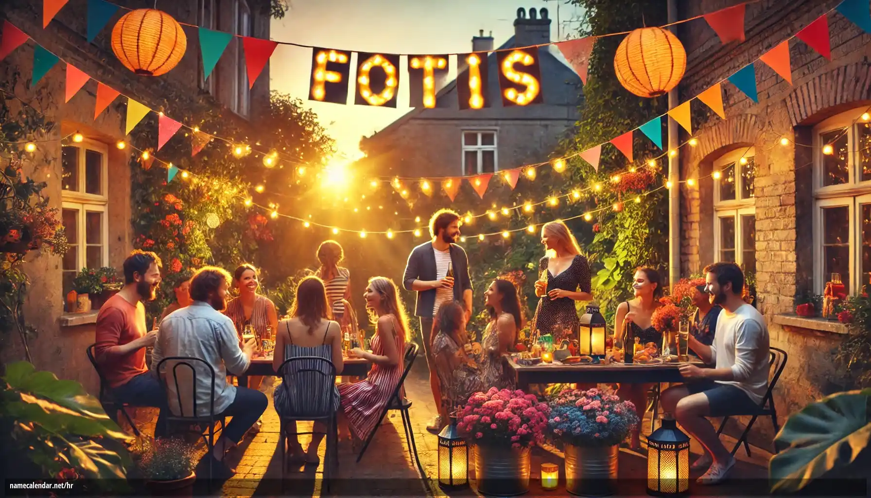 Proslava imendana i imendana - Fotis