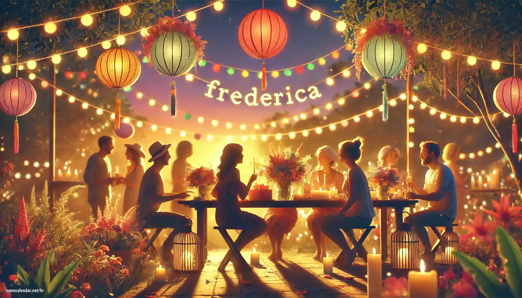 Proslava imendana i imendana - Frederica