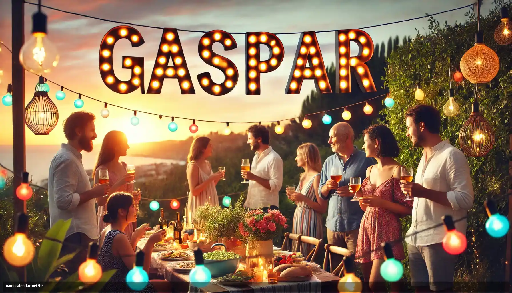 Proslava imendana i imendana - Gašpar