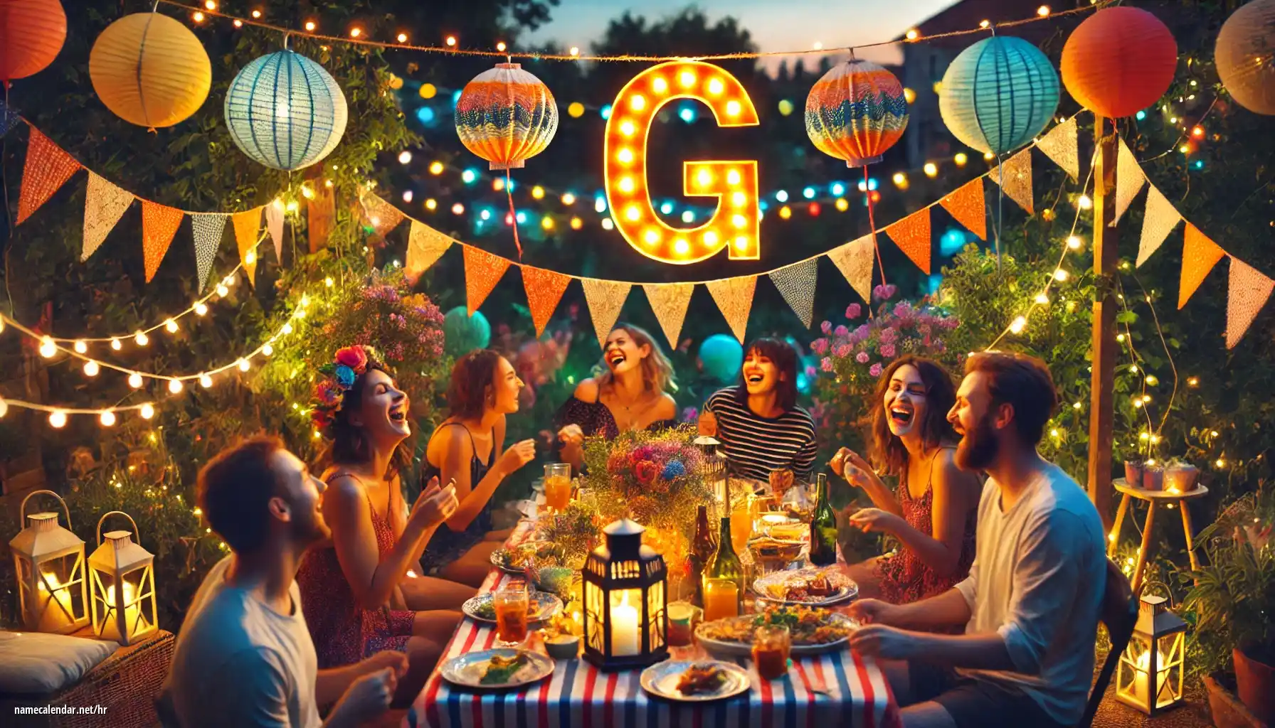 Proslava imendana i imendana - Gaston