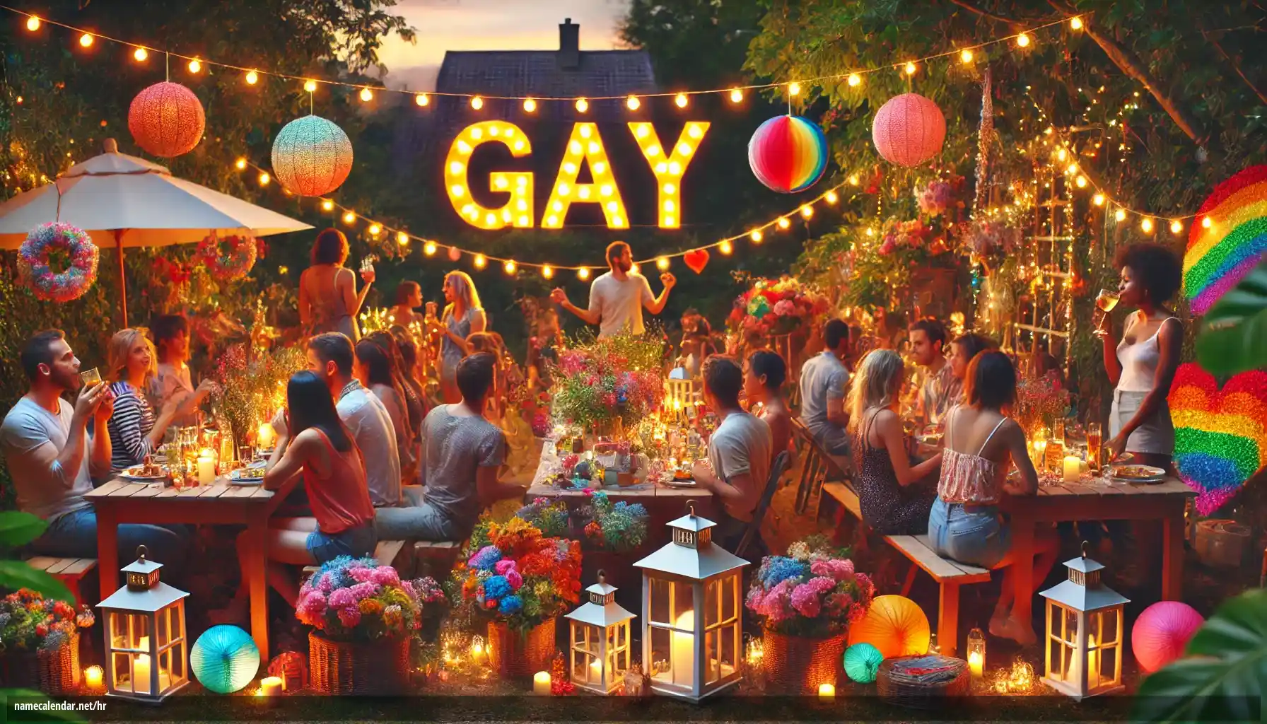 Proslava imendana i imendana - Gay