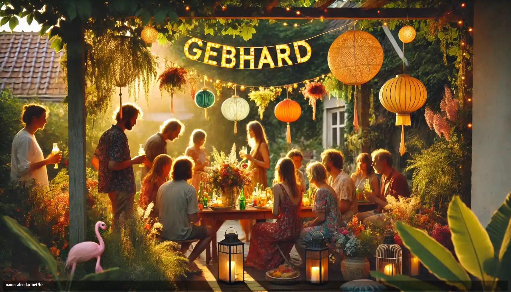 Proslava imendana i imendana - Gebhard