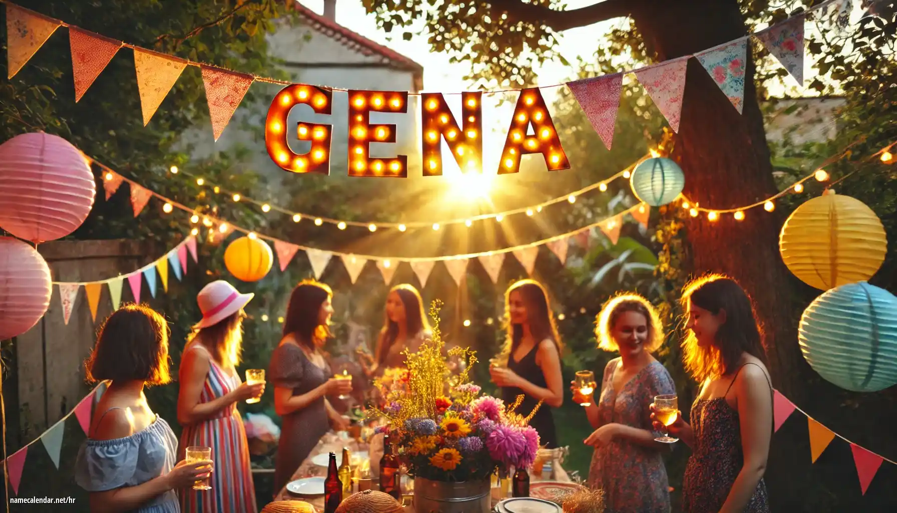 Proslava imendana i imendana - Gena