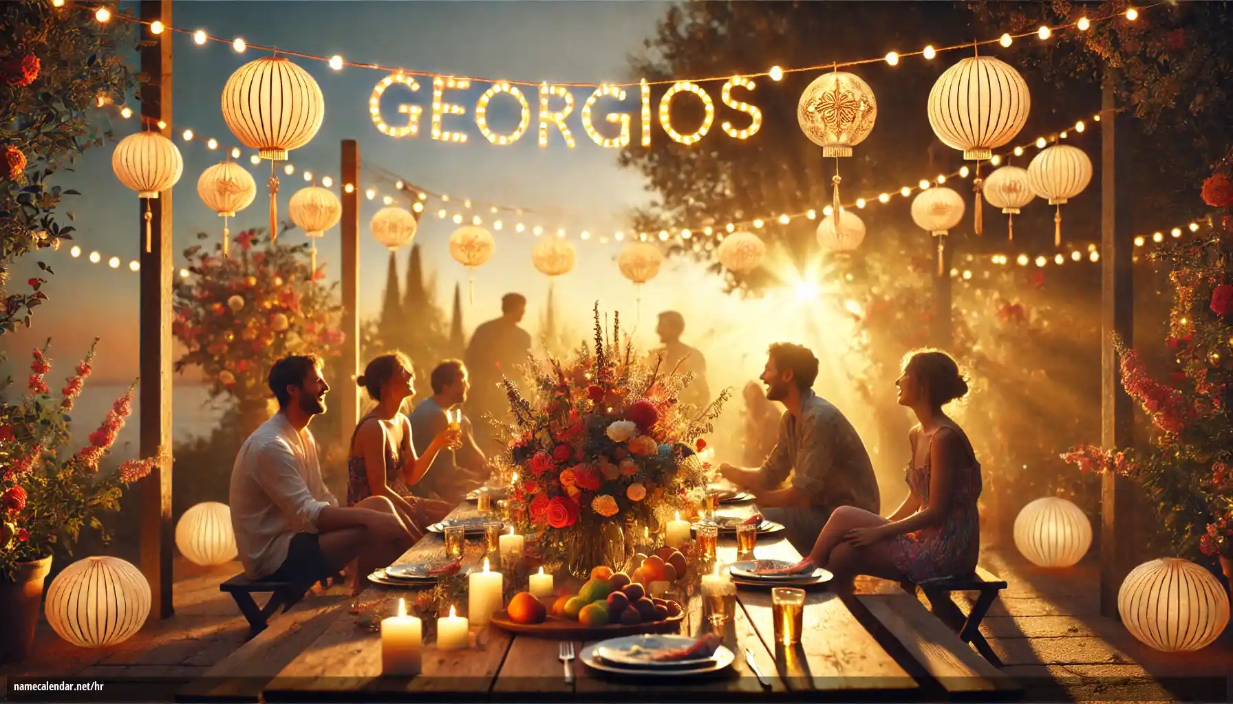 Proslava imendana i imendana - Georgios