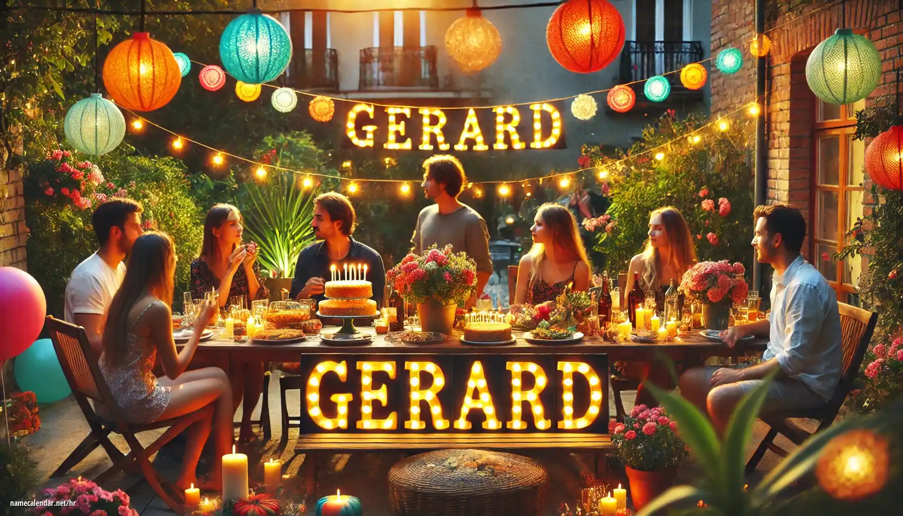 Proslava imendana i imendana - Gerard