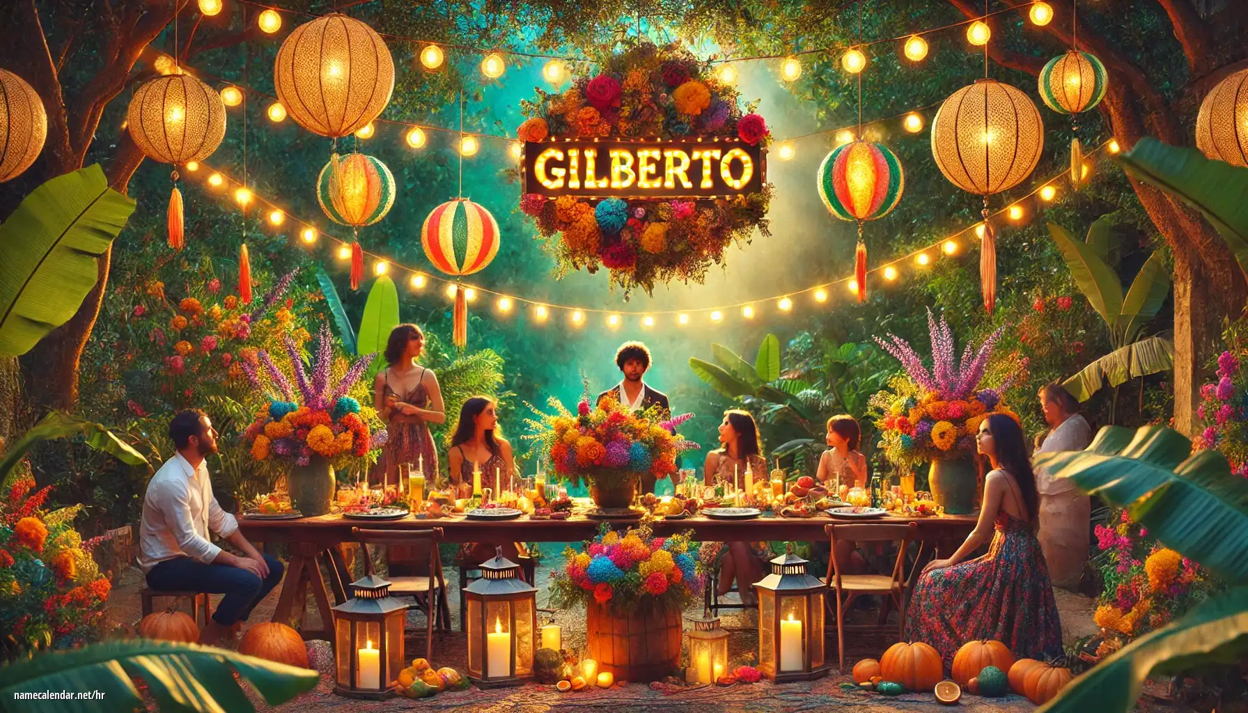 Proslava imendana i imendana - Gilberto