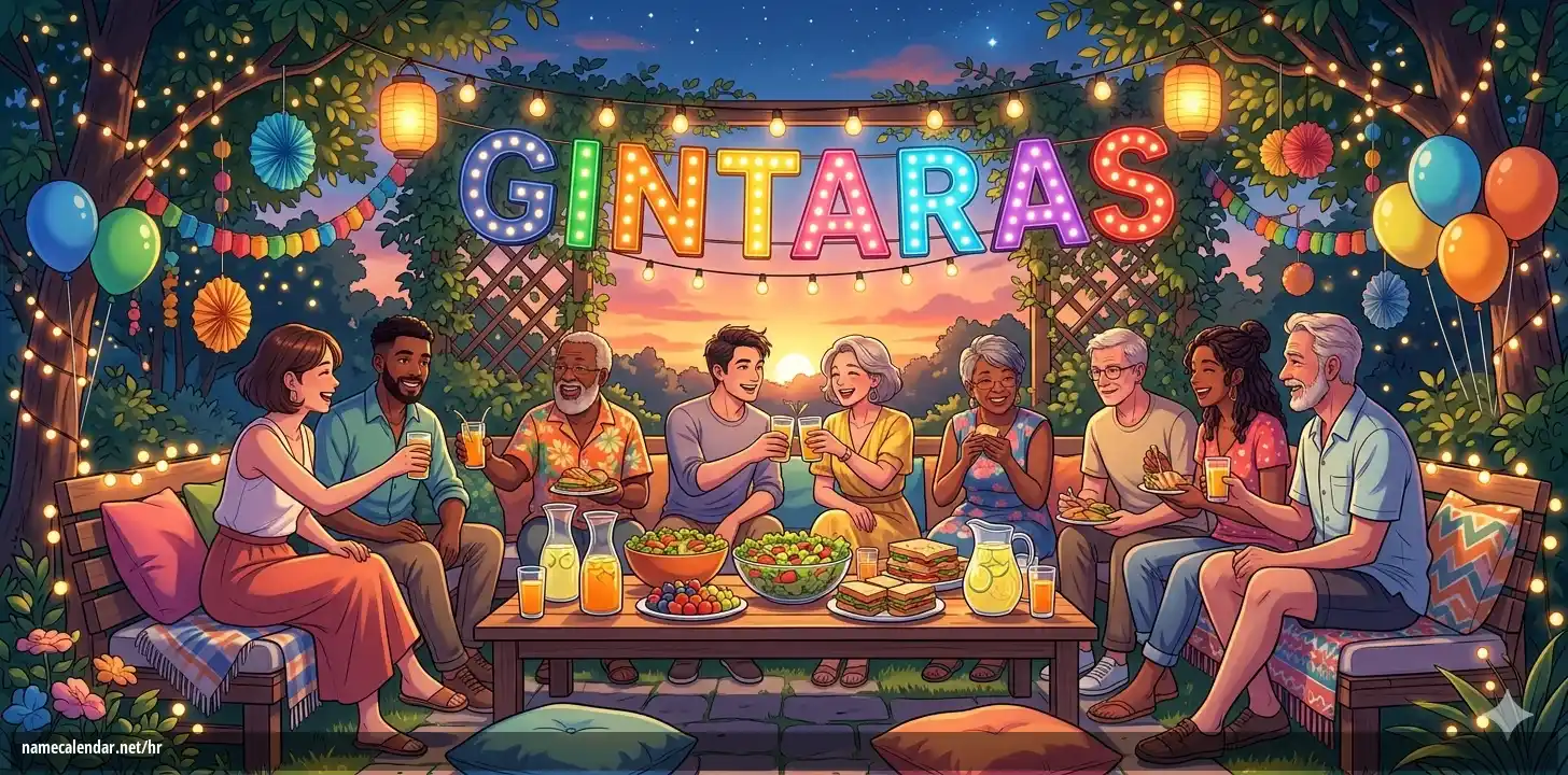 Proslava imendana i imendana - Gintaras