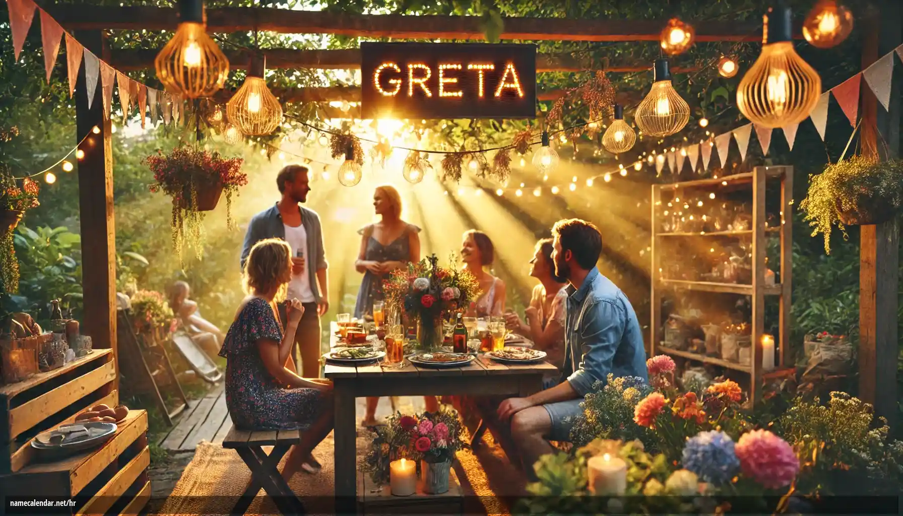 Proslava imendana i imendana - Greta