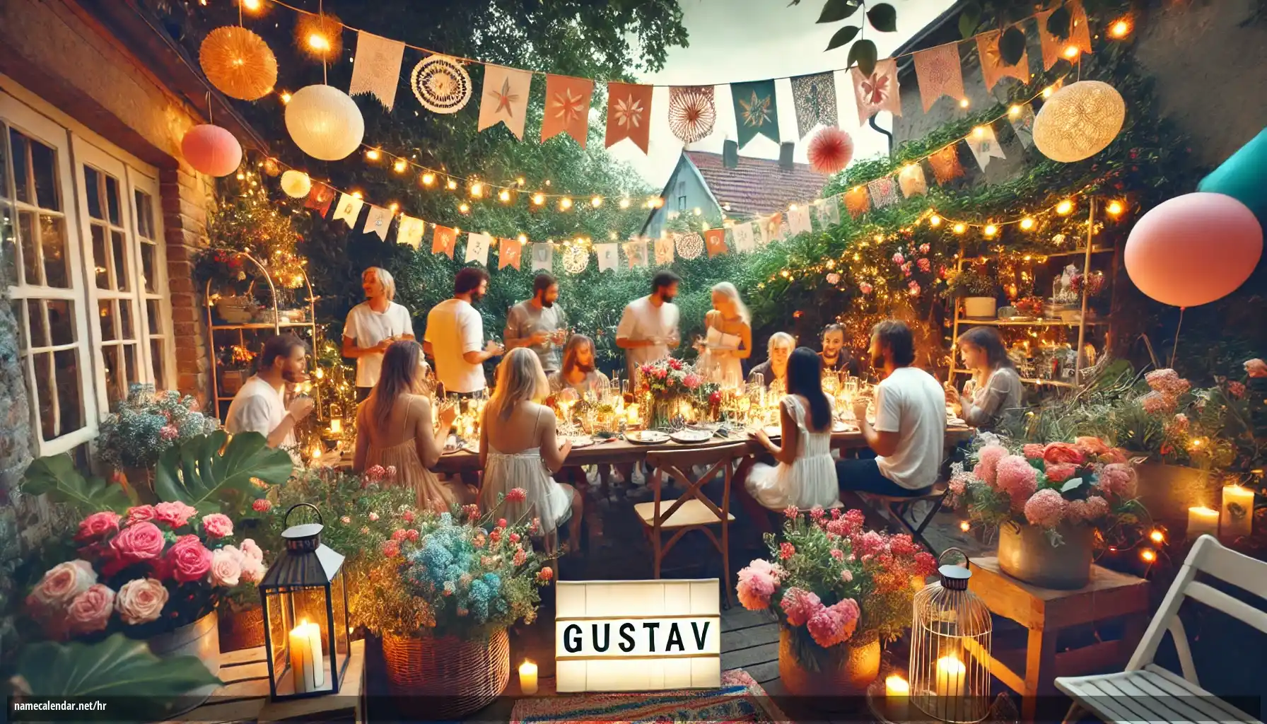 Proslava imendana i imendana - Gustav