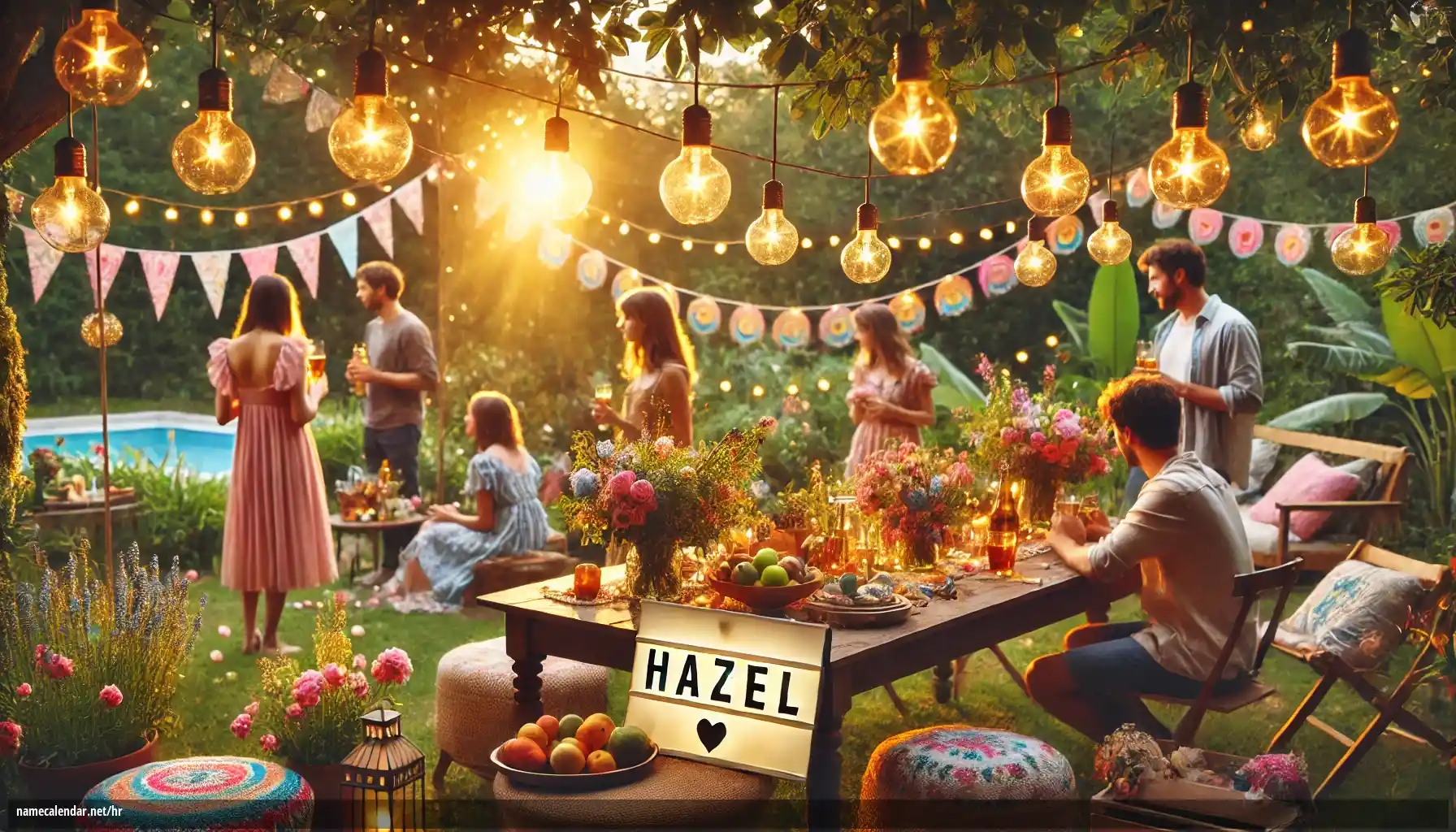 Proslava imendana i imendana - Hazel