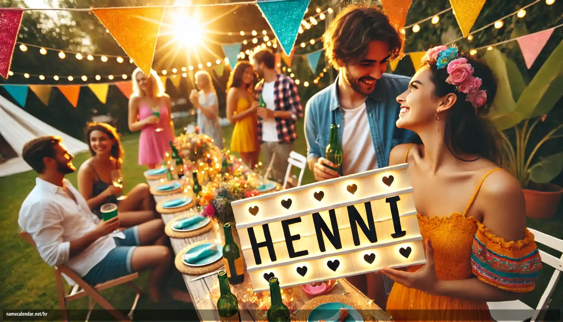 Proslava imendana i imendana - Henni