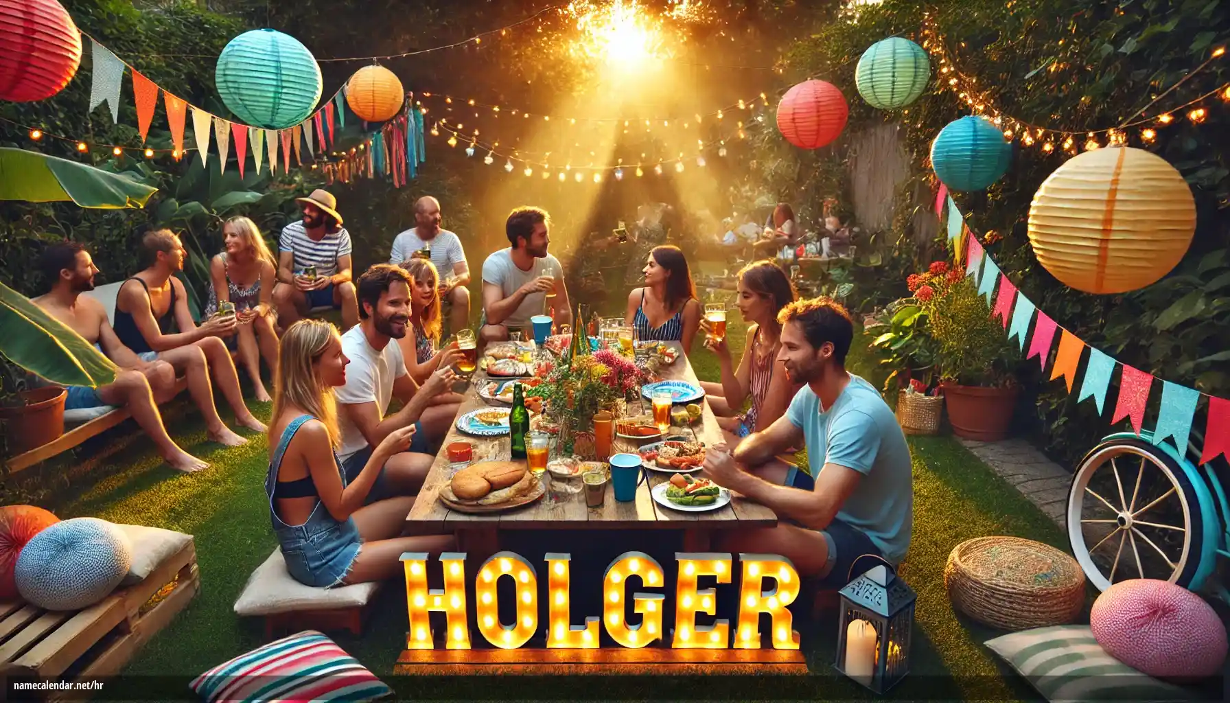 Proslava imendana i imendana - Holger