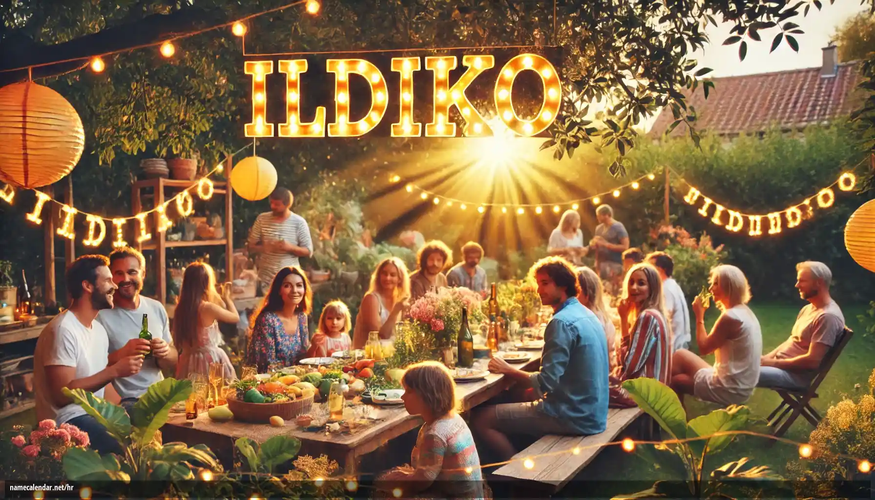 Proslava imendana i imendana - Ildikó