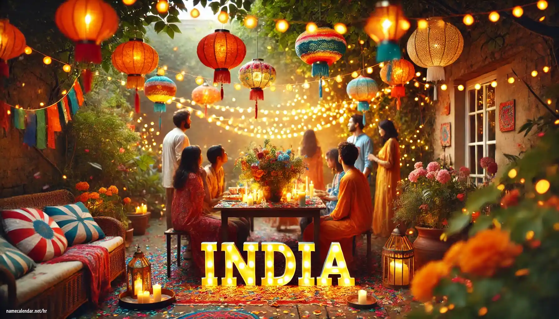 Proslava imendana i imendana - India