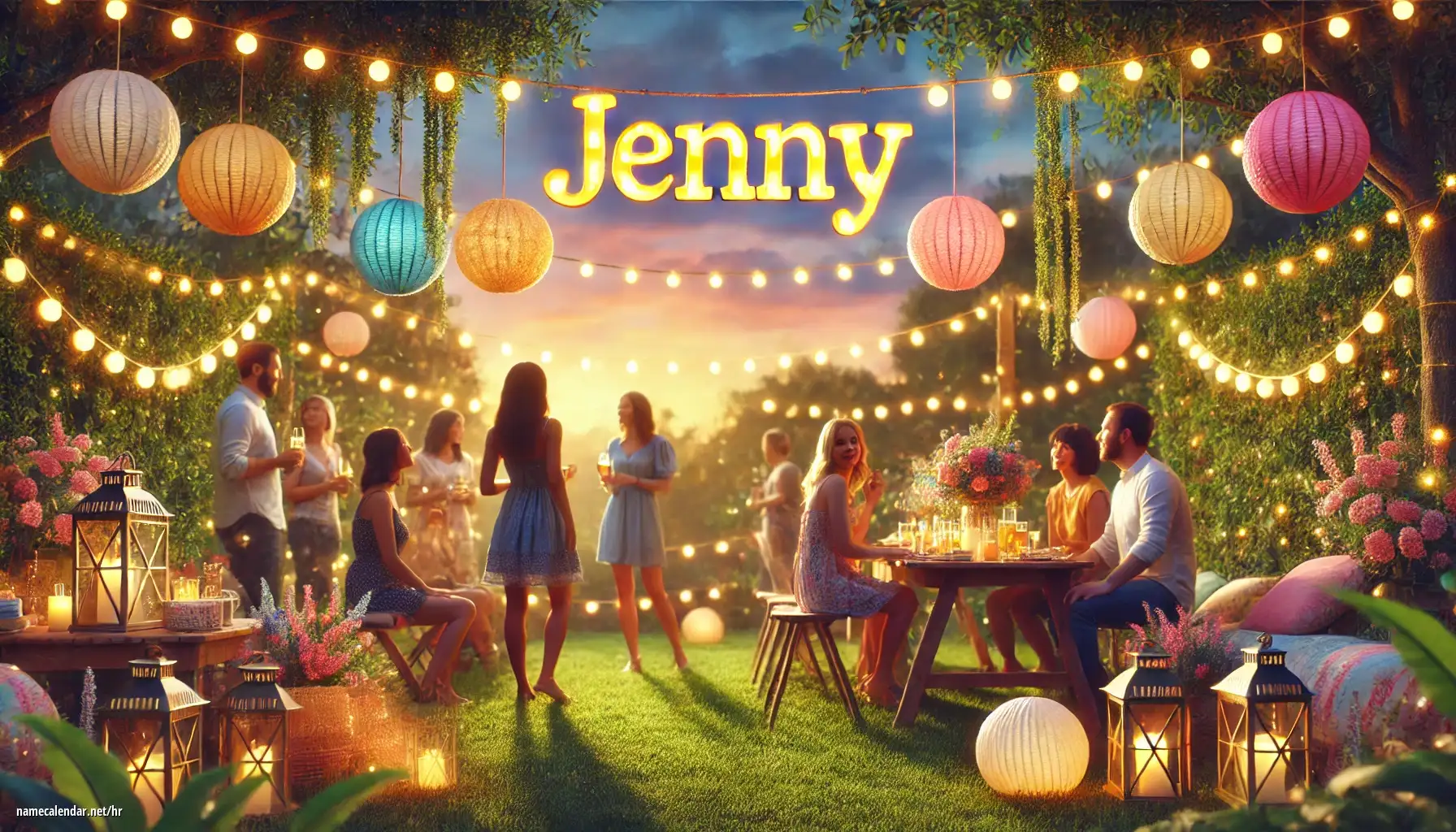 Proslava imendana i imendana - Jenny