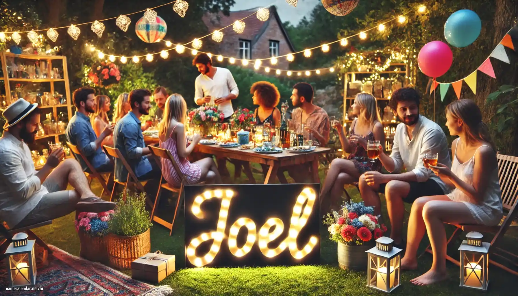 Proslava imendana i imendana - Joël