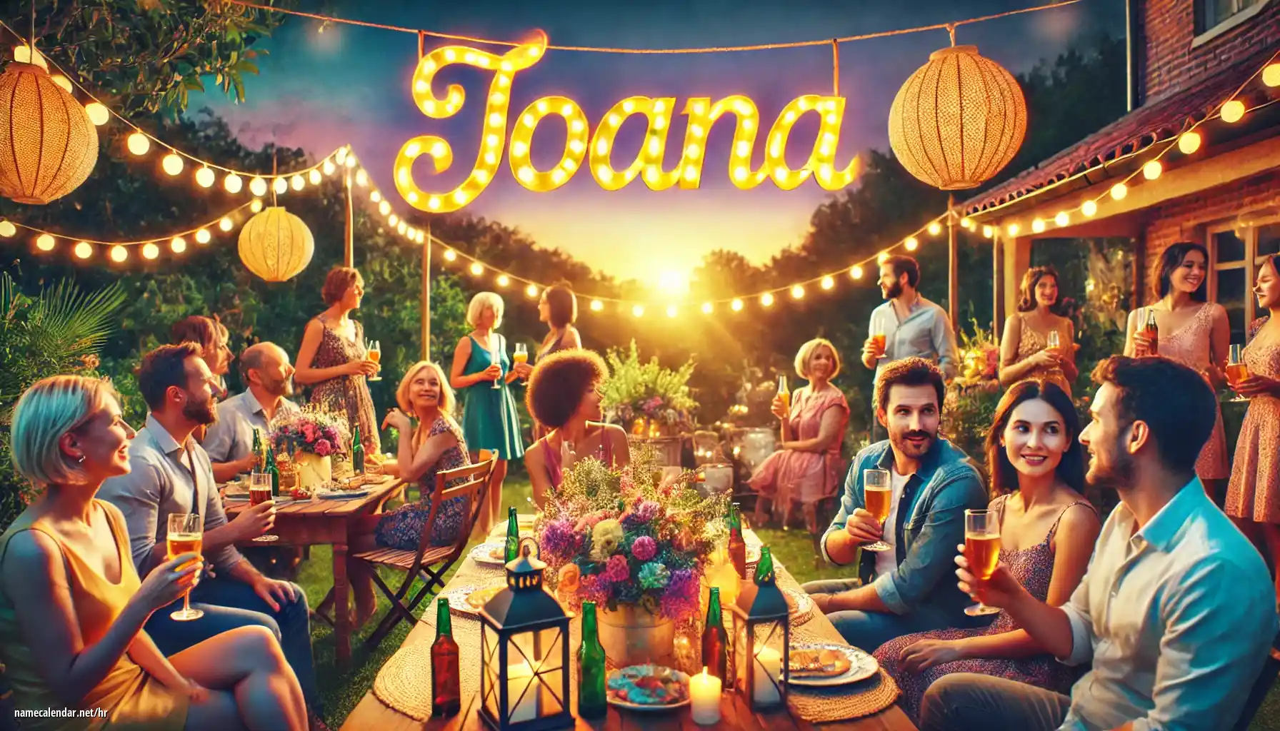 Proslava imendana i imendana - Joana