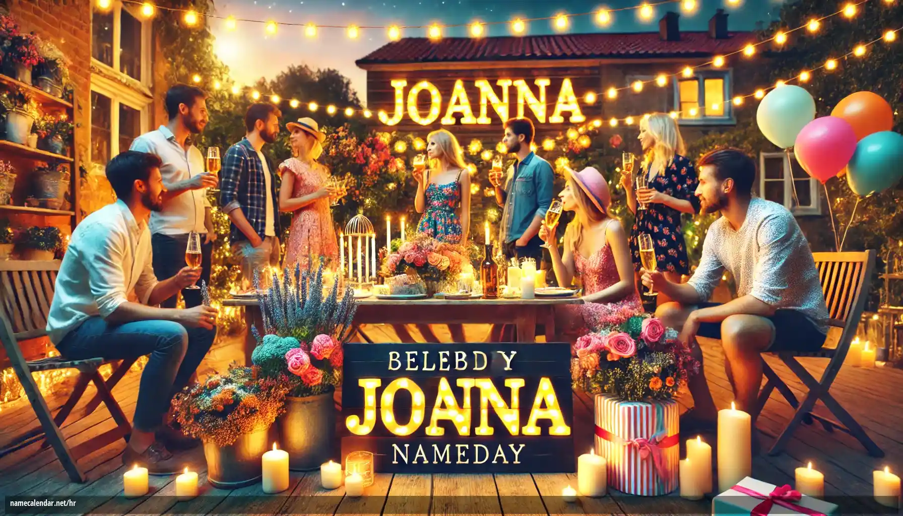 Proslava imendana i imendana - Joanna