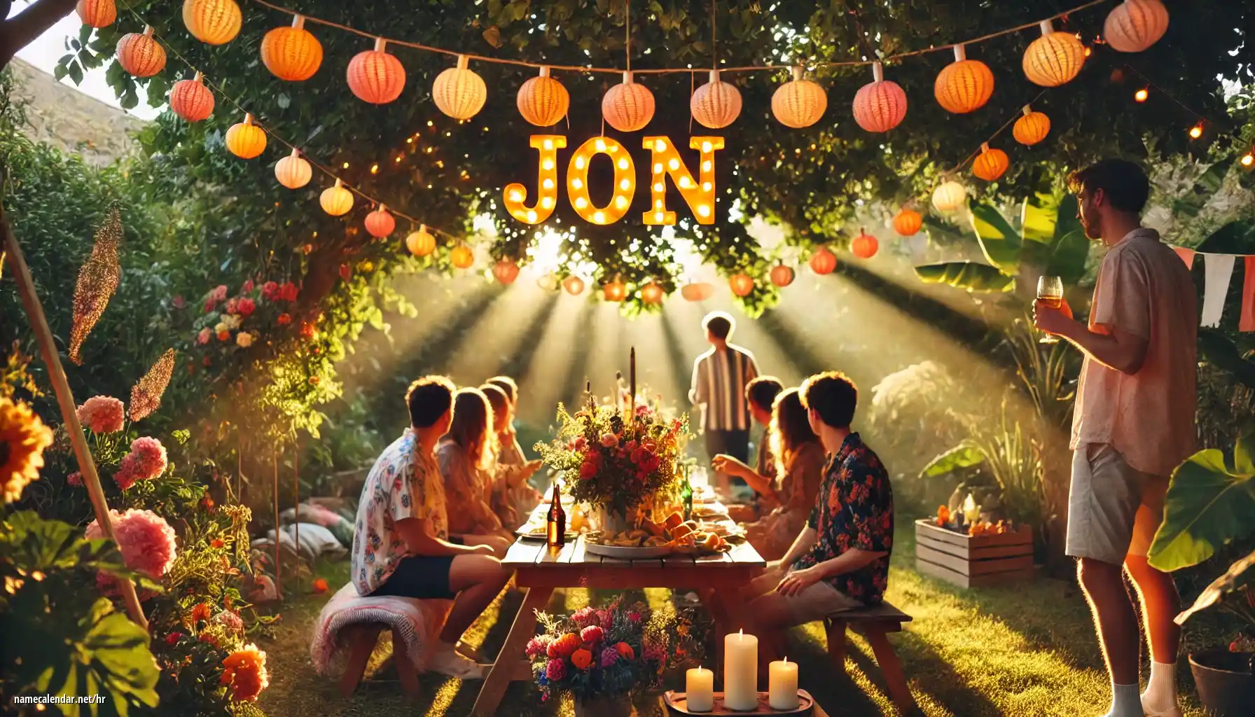 Proslava imendana i imendana - Jon