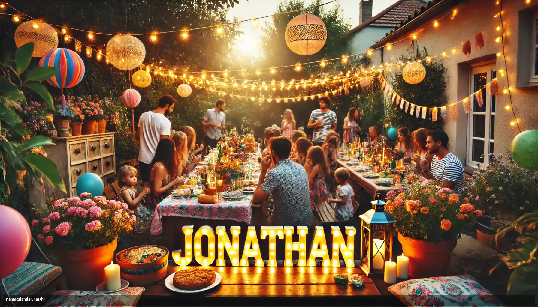 Proslava imendana i imendana - Jonathan