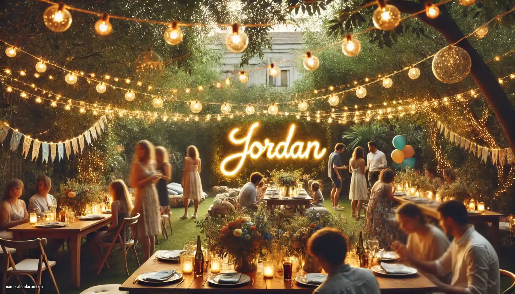 Proslava imendana i imendana - Jordan