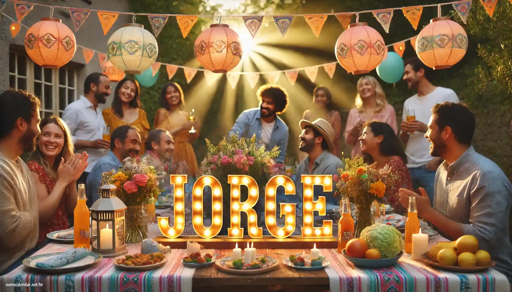 Proslava imendana i imendana - Jorge