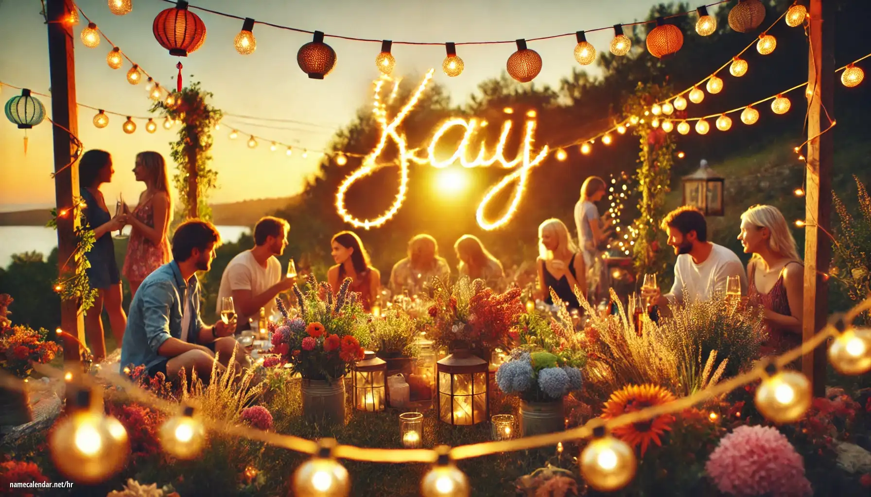 Proslava imendana i imendana - Kaj