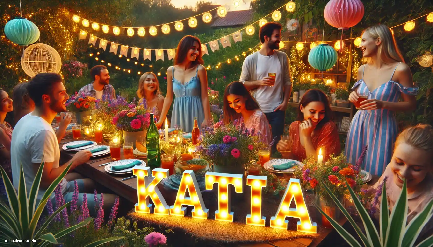 Proslava imendana i imendana - Katia