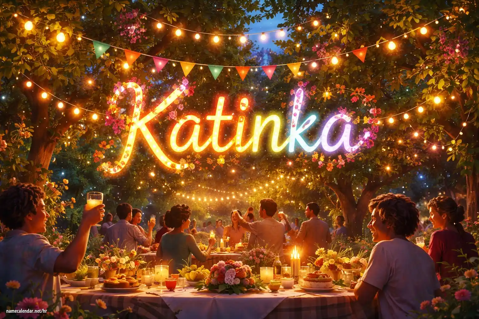 Proslava imendana i imendana - Katinka