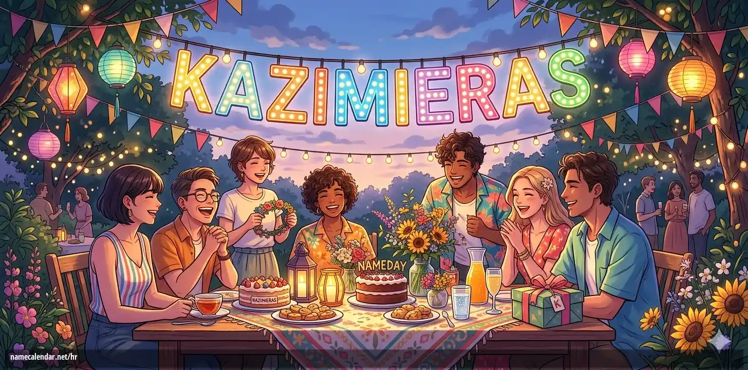 Proslava imendana i imendana - Kazimieras