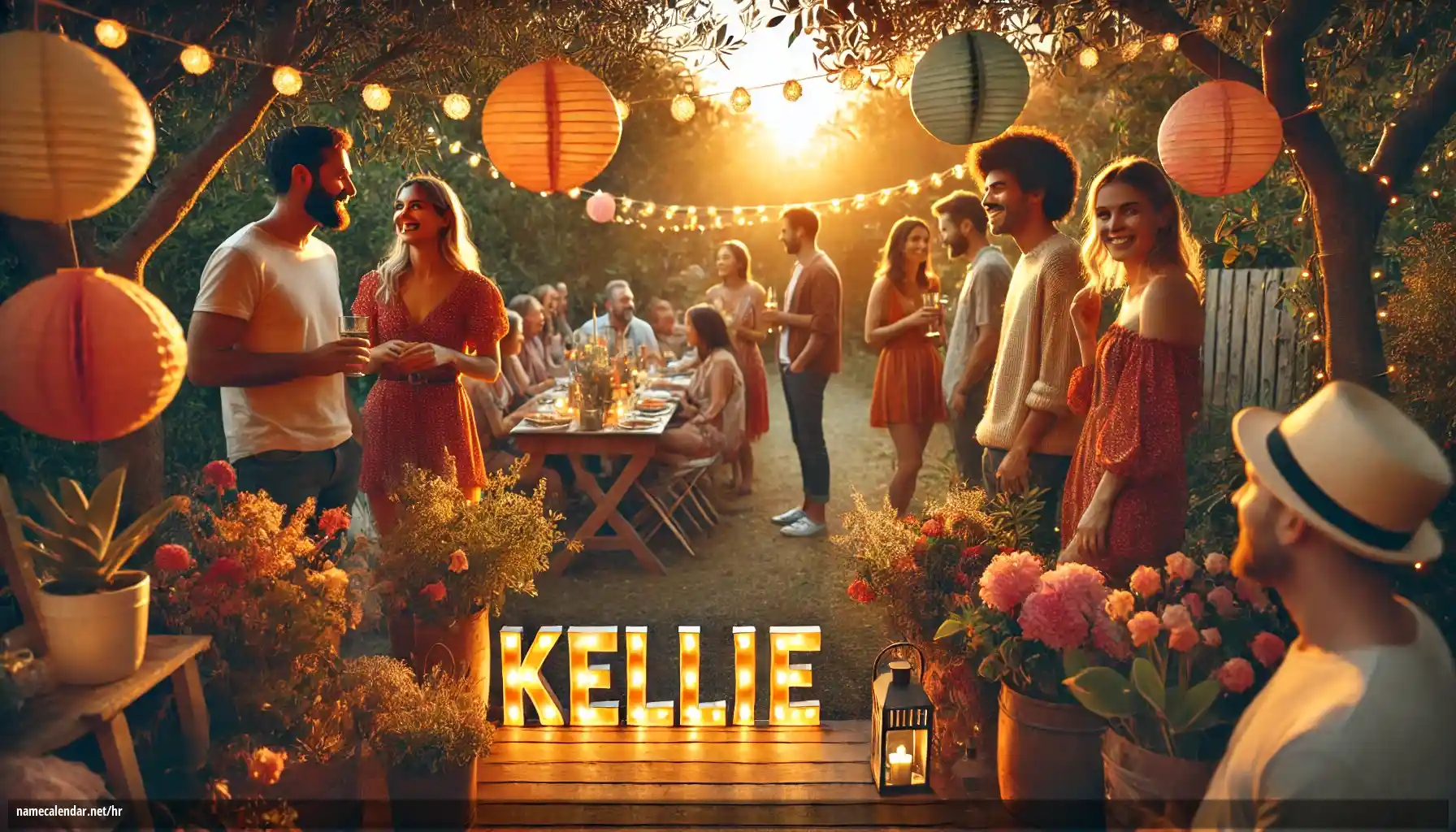 Proslava imendana i imendana - Kellie