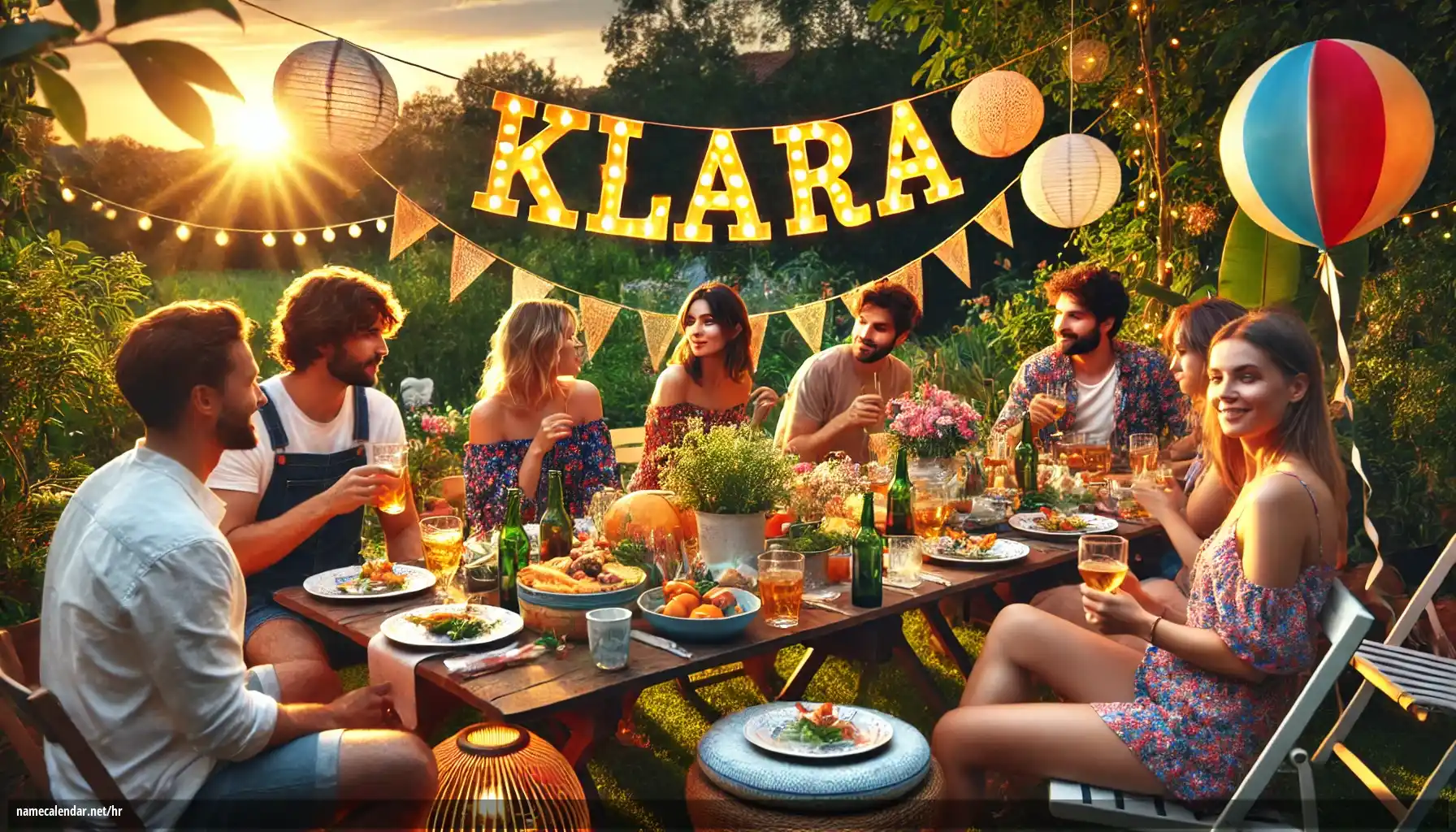 Proslava imendana i imendana - Klara