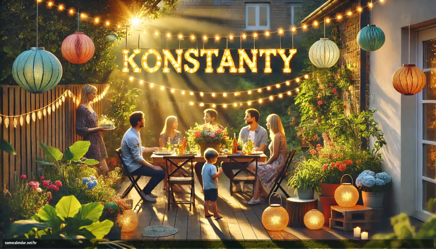 Proslava imendana i imendana - Konstanty